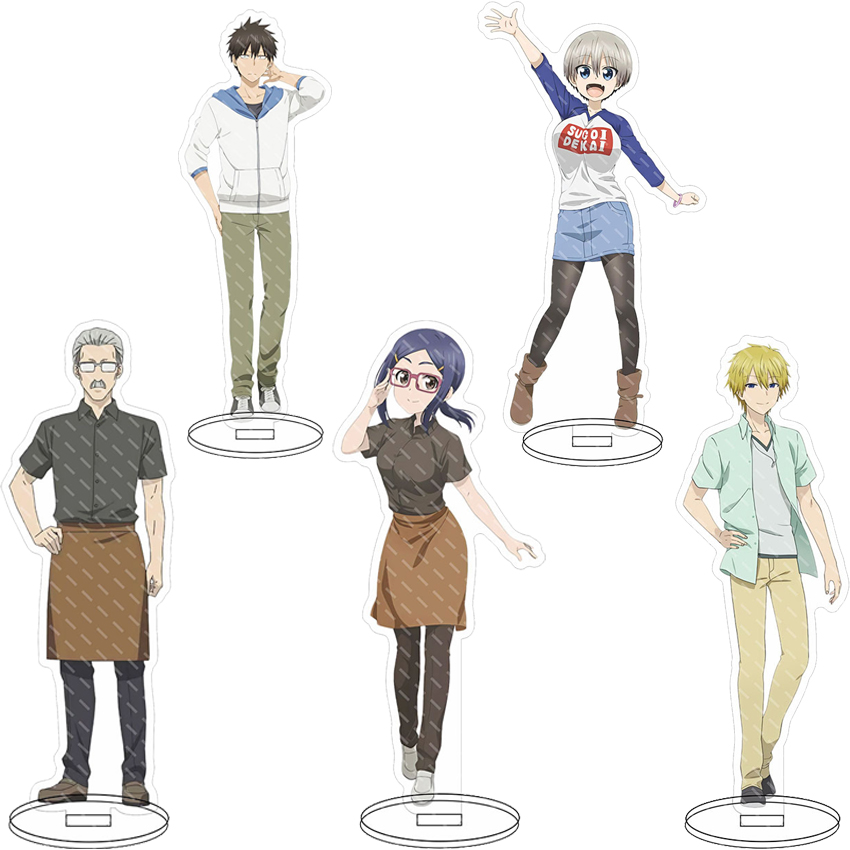 Anime Cosplay Rental - 16CM Anime Akrilik Standı Uzaki-chan Eğlenceye