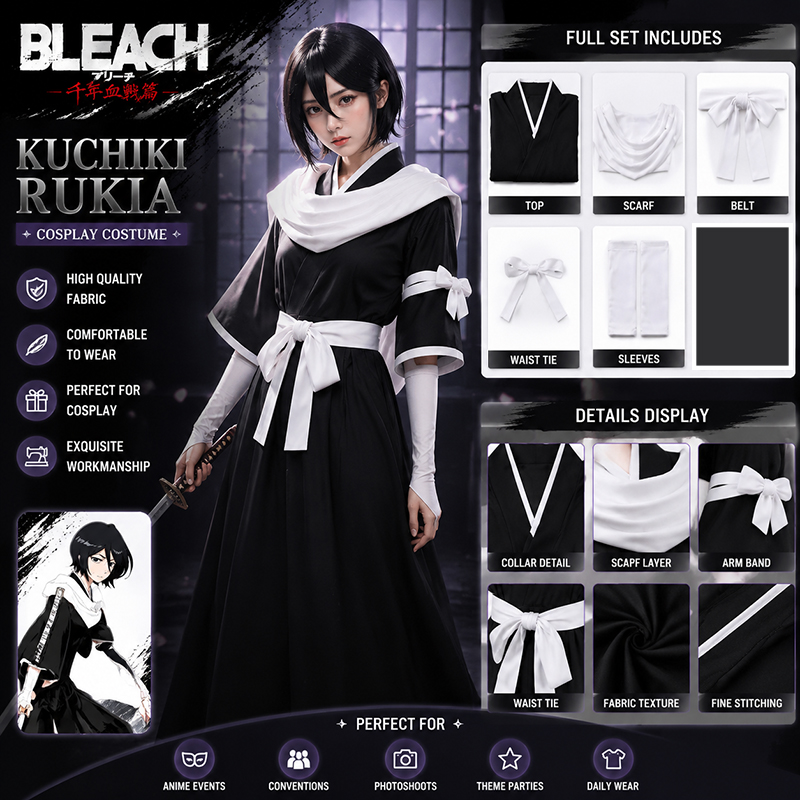 Anime Cosplay Bleach - Anime BLEACH: Bin Yıllık Kan Savaşı
