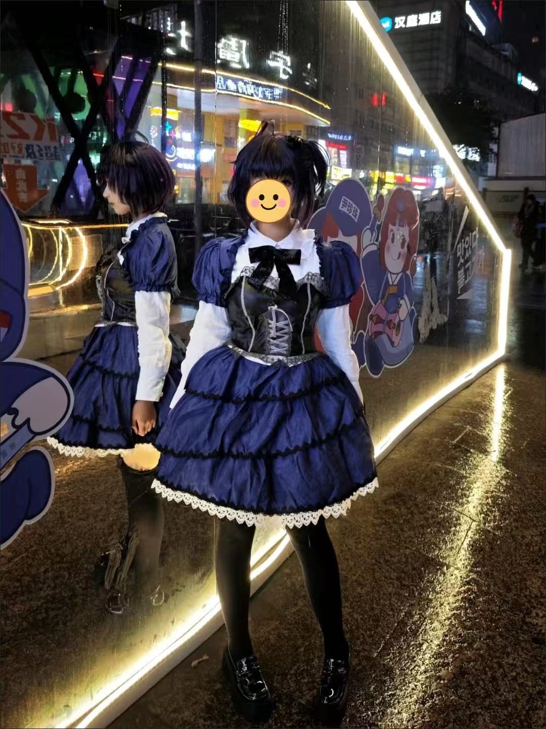 Anime Cosplay Lolita - Rikka Takanashi Cosplay Kostüm Chūnibyō Demo