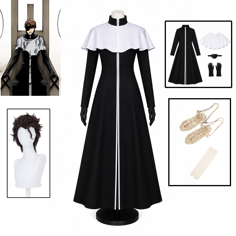 Anime Cosplay Bleach - 2026 BLEACH Sosuke Aizen Cosplay Kostümü