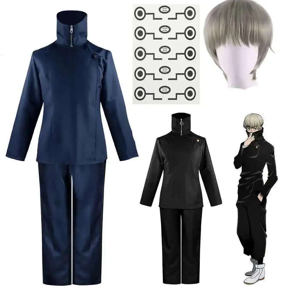 Anime Cosplay Jujutsu Kaisen - Yeni Anime Okul Üniforması Kaisen Dövme