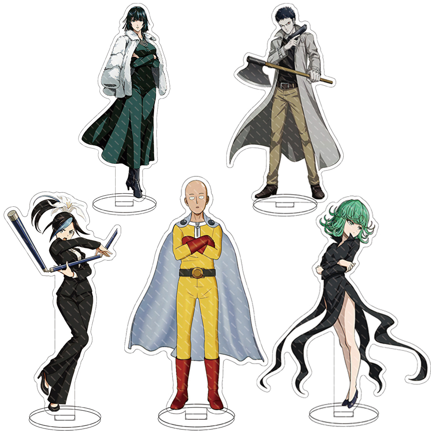Anime Cosplay Rental - 16CM Anime Akrilik Stand One-Punch Man