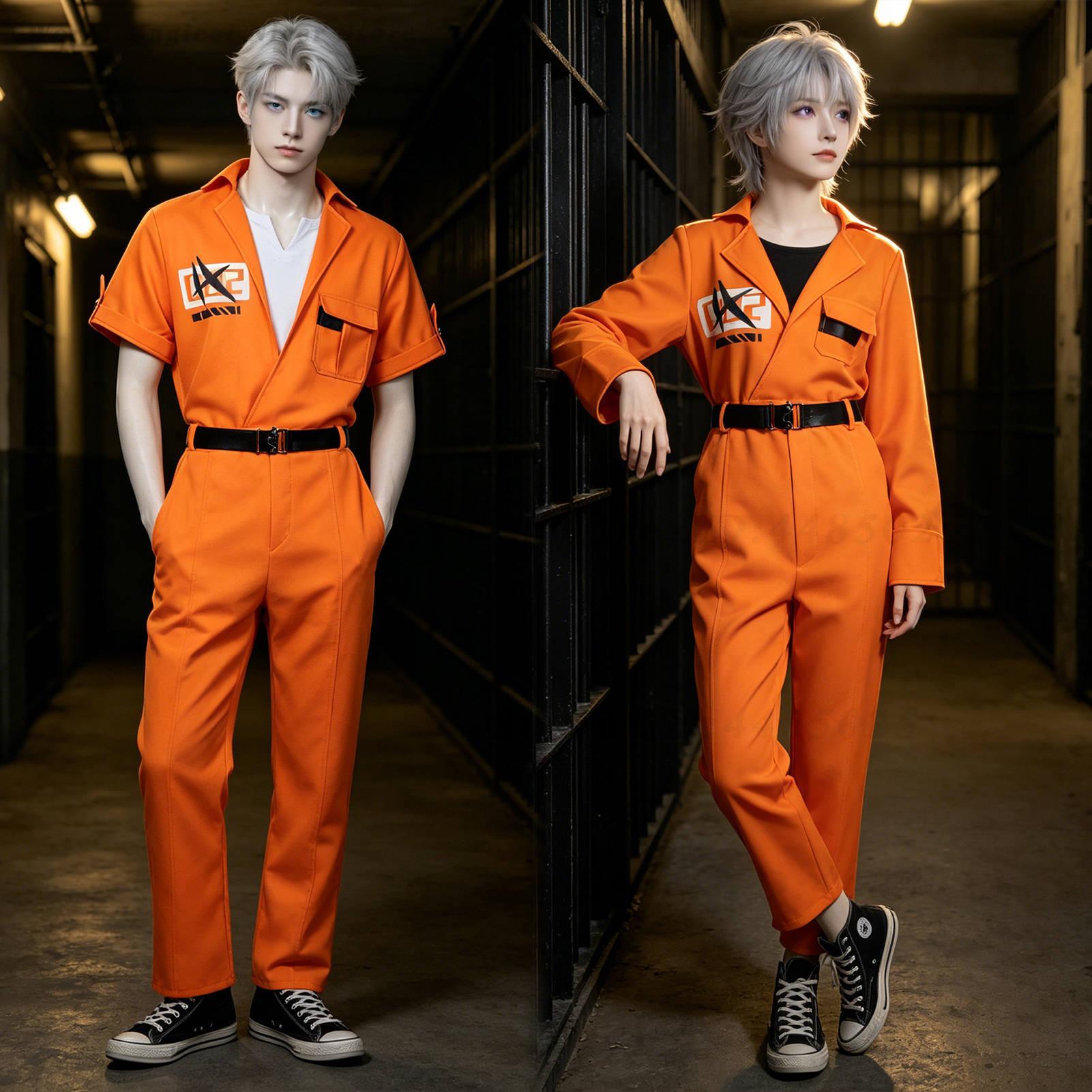 Anime Cosplay Outfits Male - Neverness To Everness Zero Cosplay Kostümü,