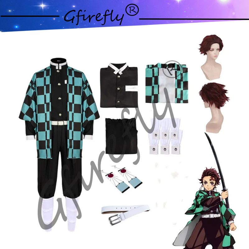 Kamado Tanjirou Cosplay kostüm - Anime Cosplay Katana incelemesi ve fiyatı