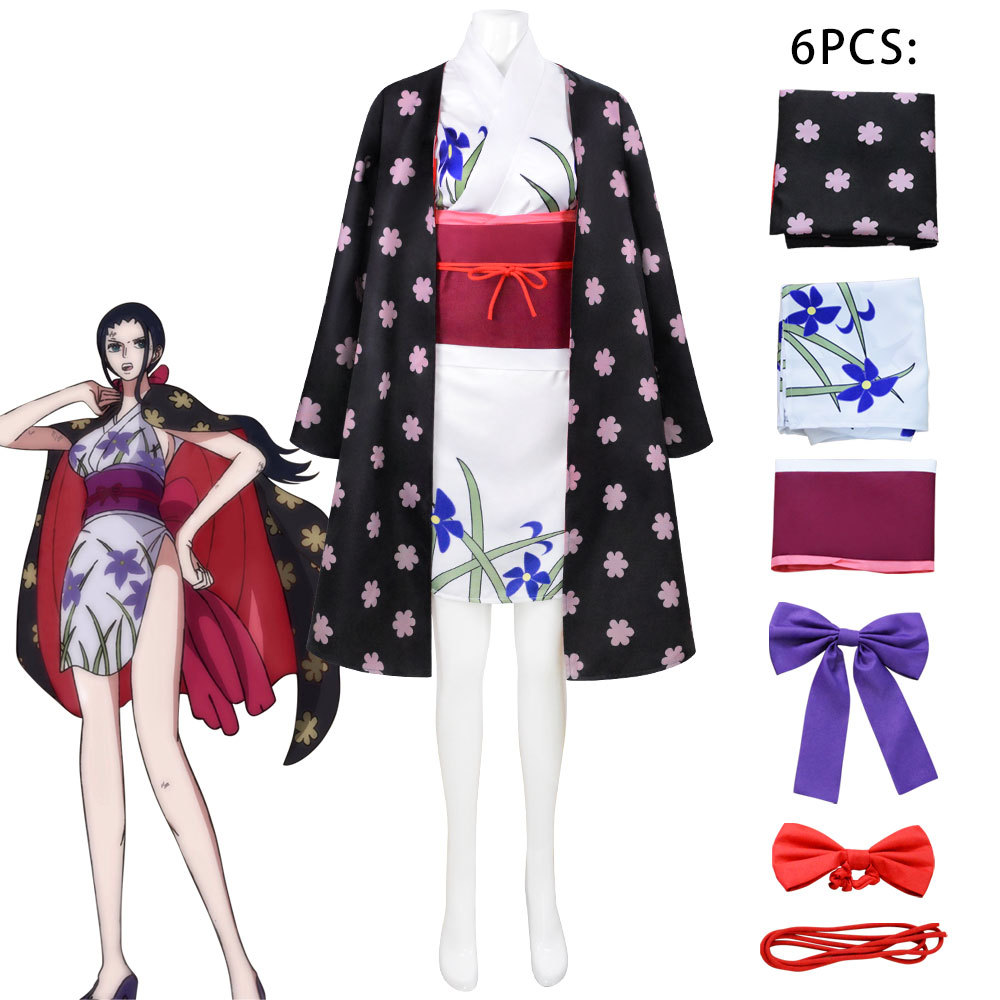 Kadın Kıyafeti Nico Robin Cosp - Anime Cosplay Kimono incelemesi ve fiyatı