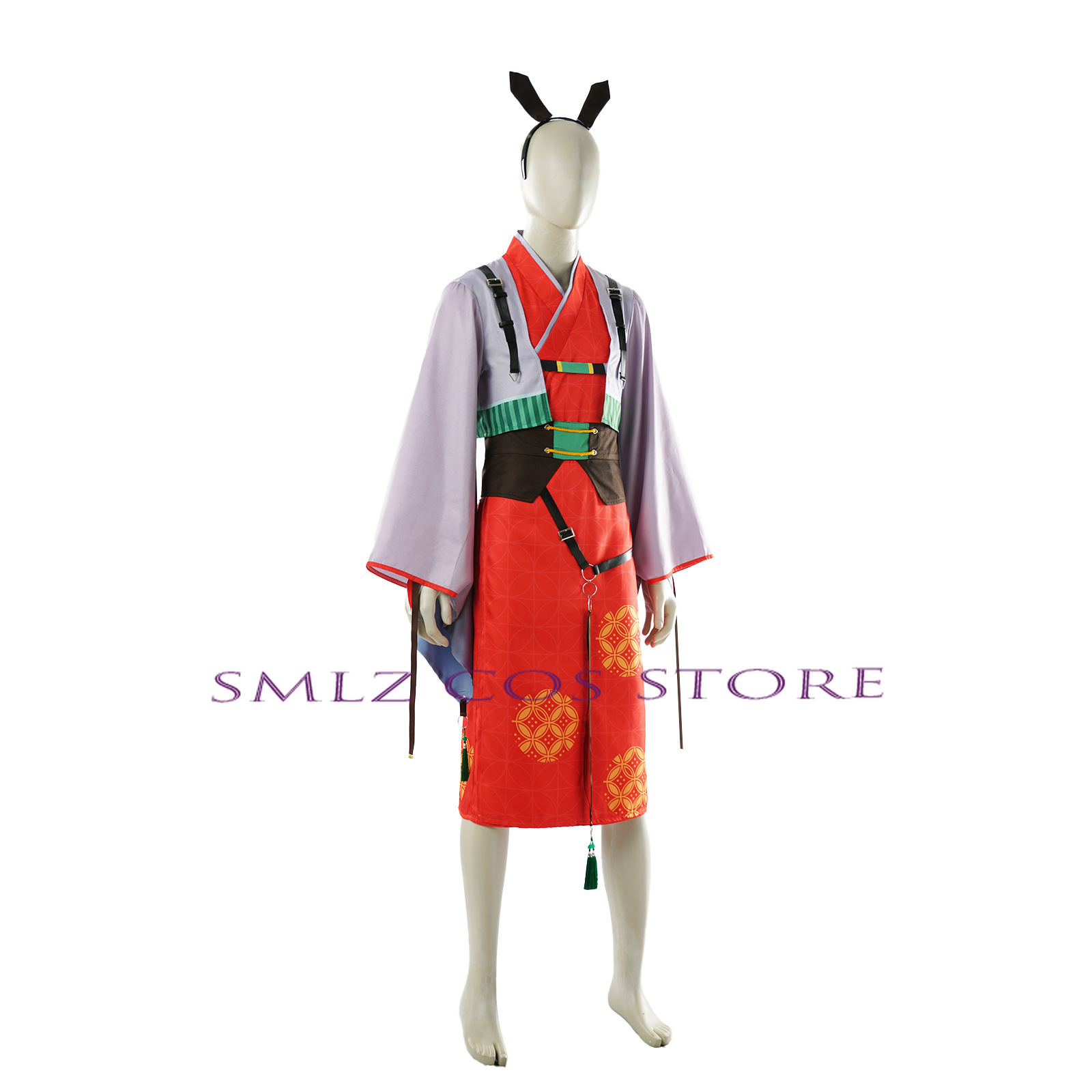 Tavşan Kulakları Tanjirou Cosp - Anime Cosplay Kimono incelemesi ve fiyatı