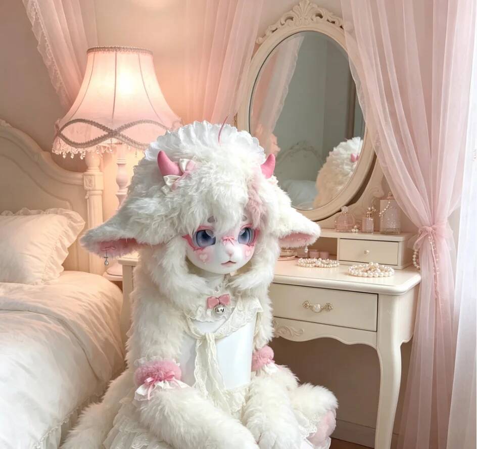 El Yapımı Kig Fursuit Başlık S - Anime Cosplay Lolita incelemesi ve fiyatı