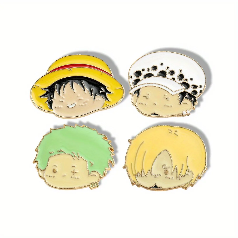 4 adet Anime Karakter Broş Bas - Cosplay Anime Zoro incelemesi ve fiyatı