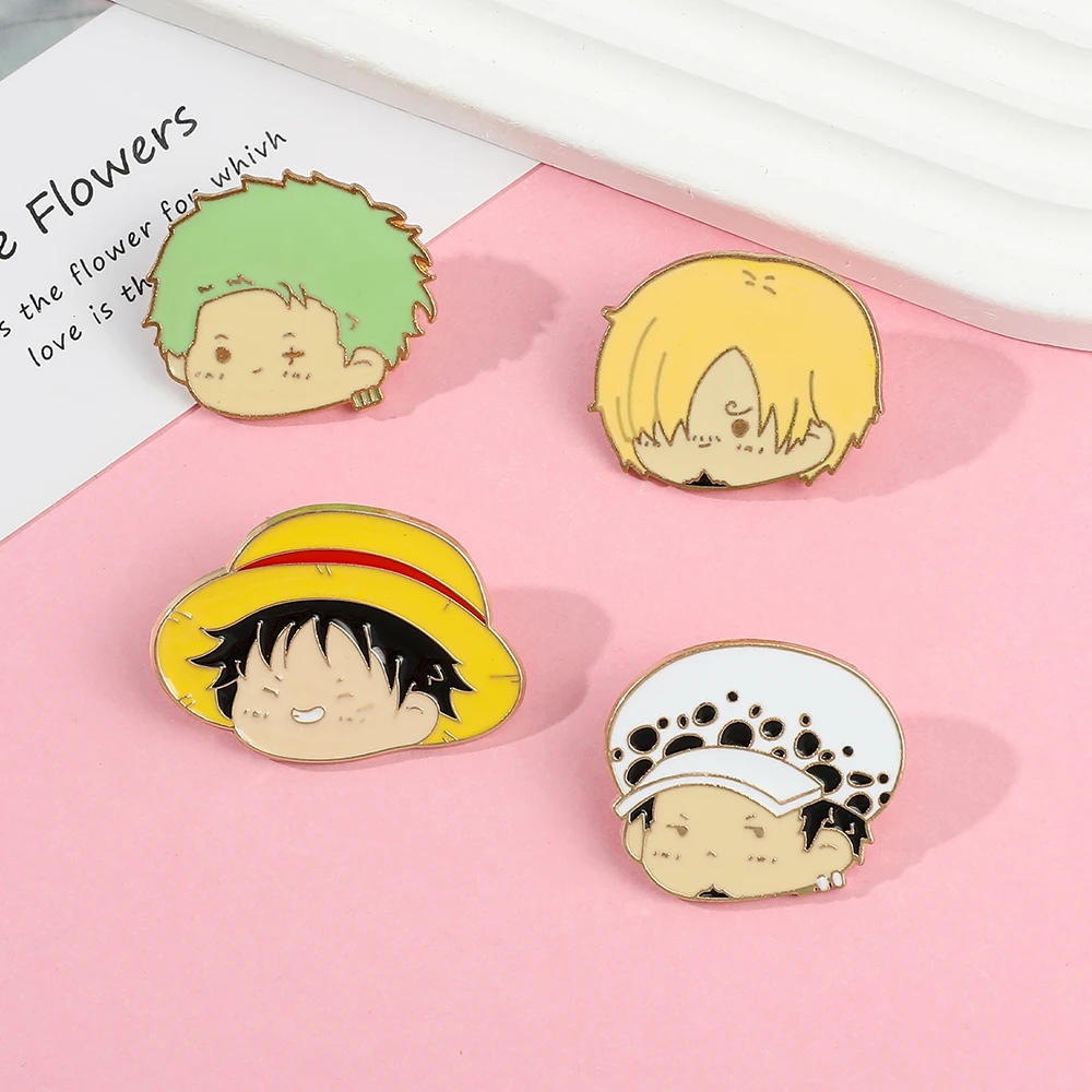 4 adet Anime Karakter Broş Bas - Cosplay Anime Zoro incelemesi ve fiyatı