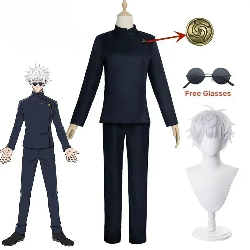 Anime Gojo Satoru Cosplay Ünif - Anime Cosplay Jujutsu Kaisen incelemesi ve fiyatı