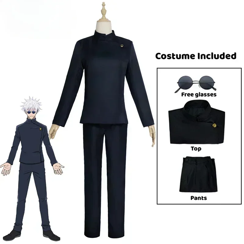 Anime Gojo Satoru Cosplay Ünif - Anime Cosplay Jujutsu Kaisen incelemesi ve fiyatı