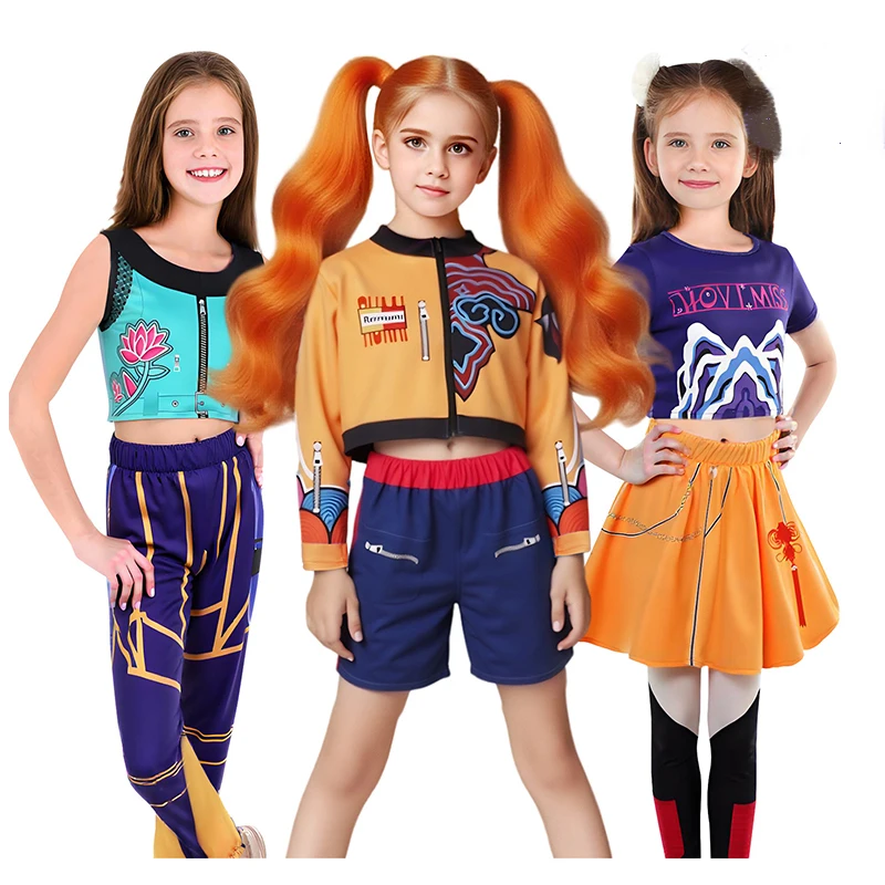 Çocuklar için Cadılar Bayramı  - Anime Zoey Cosplay incelemesi ve fiyatı