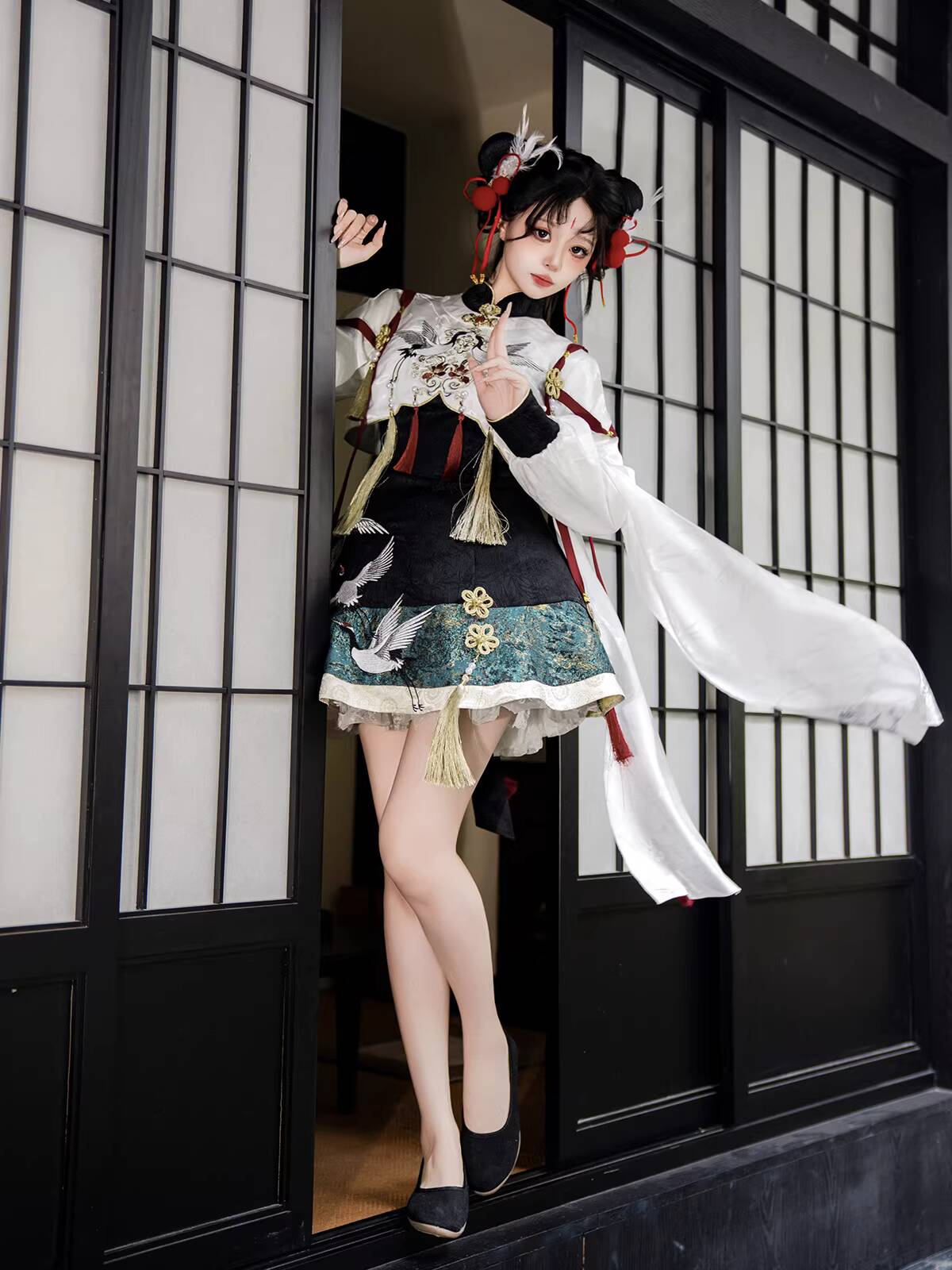 Çin Hanfu Tarzı Vinç Ölümsüz Ç - Anime Cosplay Lolita incelemesi ve fiyatı