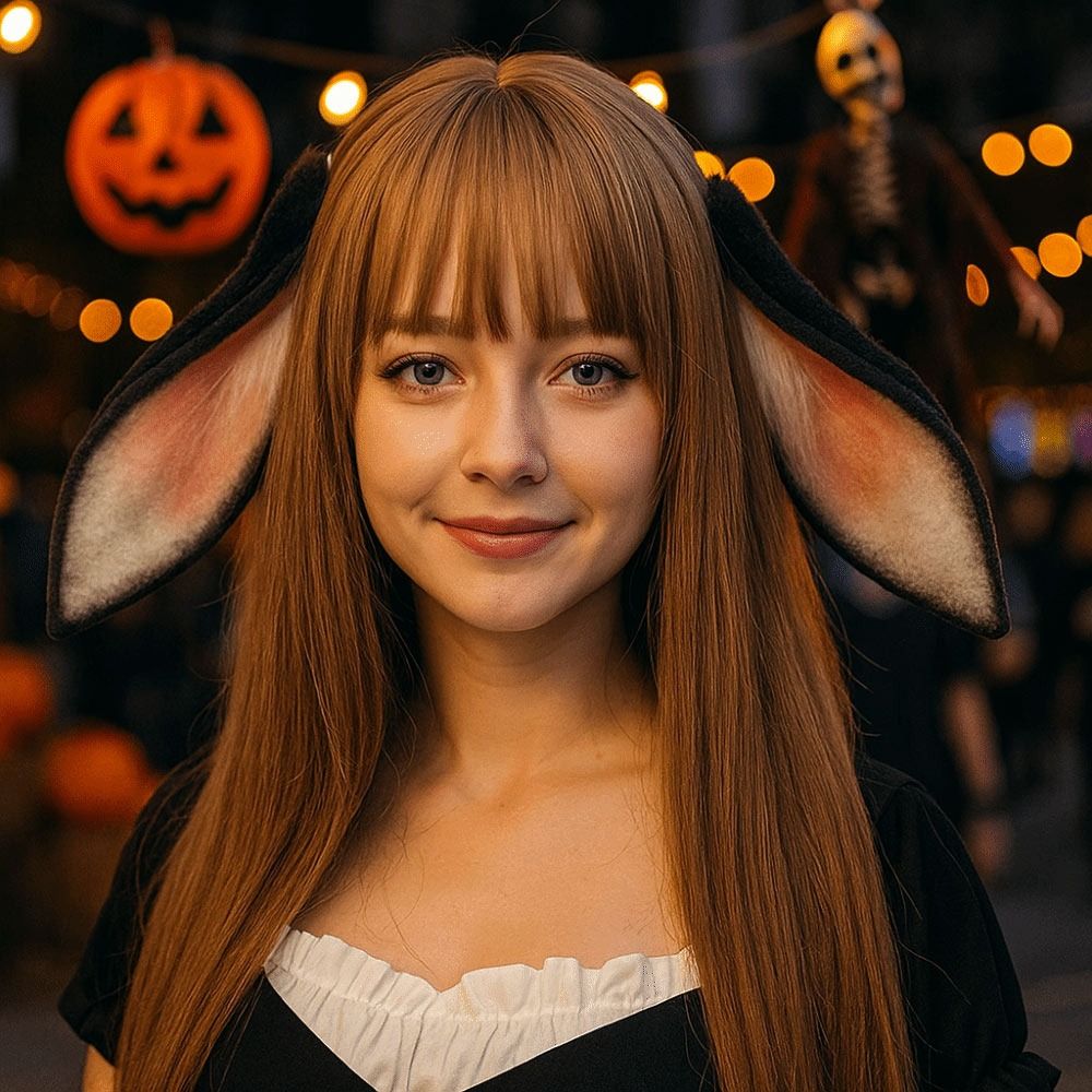 Anime Tavşan Kulakları Düşük K - Anime Cosplay Girl Photo incelemesi ve fiyatı