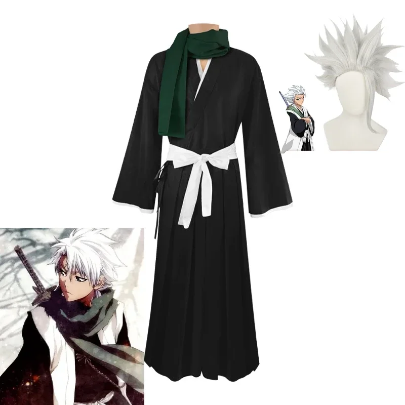 Bleach Toshiro Hitsugaya Cospl - Anime Cosplay Kimono incelemesi ve fiyatı