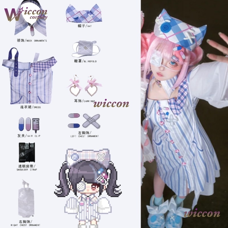 Eyepatch Jirai Kei Infinity Ni - Anime Cosplay Ideas For Women incelemesi ve fiyatı
