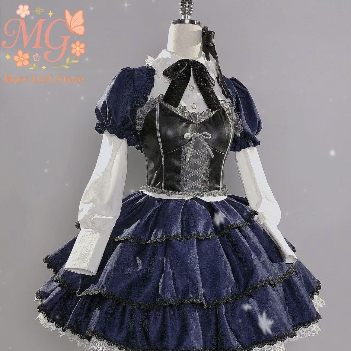 Rikka Takanashi Cosplay Kostüm - Anime Cosplay Lolita incelemesi ve fiyatı