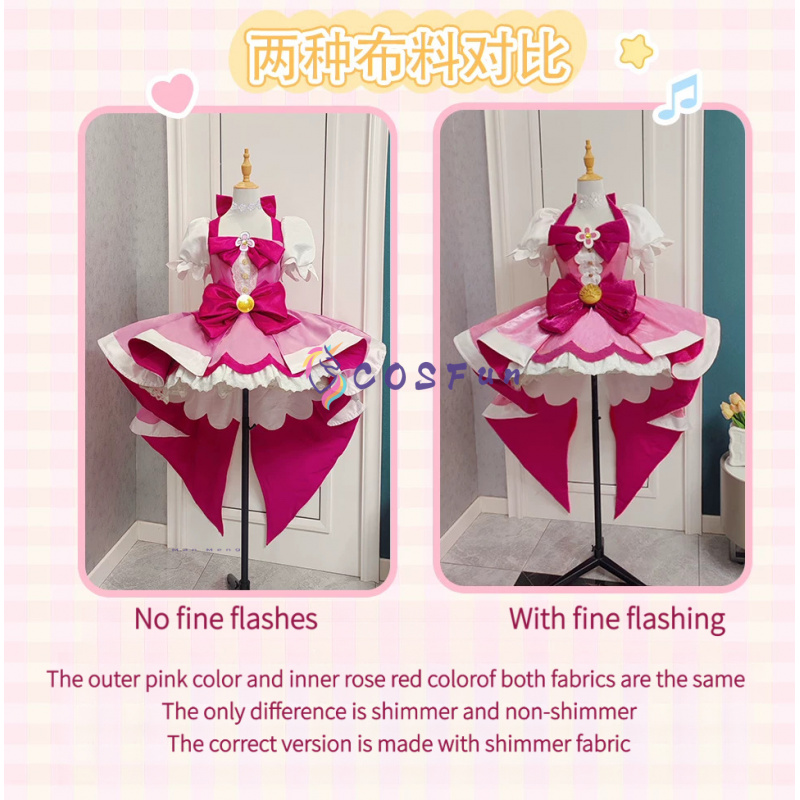 Pretty Cure Haruno Haruka Cosp - Anime Cosplay Lolita incelemesi ve fiyatı