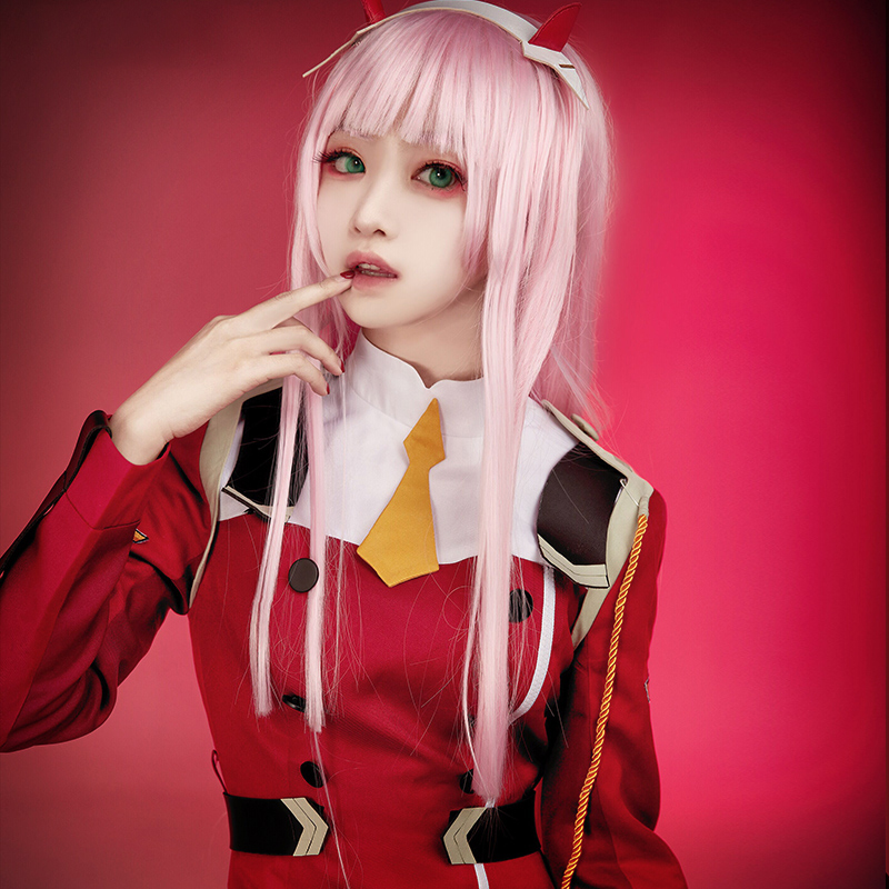 2018 Yeni Japon Anime DARLING  - Anime Zoey Cosplay incelemesi ve fiyatı