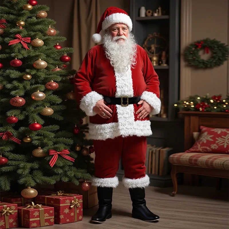 Yetişkin Erkek Noel Baba Cospl - Anime Cosplay Outfits Male incelemesi ve fiyatı