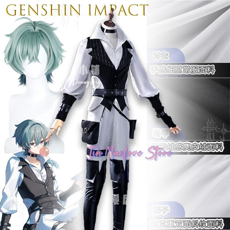 Oyun Karakteri Tam Kıyafet Gen - Anime Cosplay Outfits Male incelemesi ve fiyatı