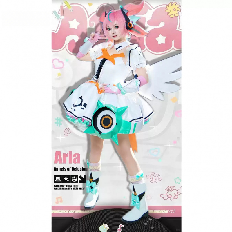 Oyun Zenless Bölge Sıfır Aria  - Anime Cosplay Lolita incelemesi ve fiyatı
