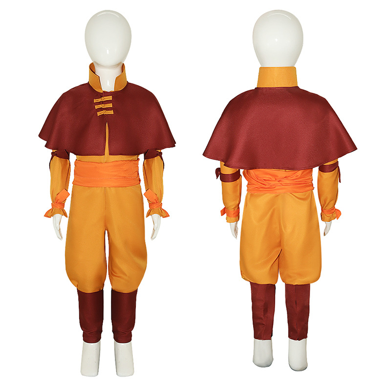Cosplay Kostüm Aang Katara Tam - Anime Cosplay Netflix incelemesi ve fiyatı