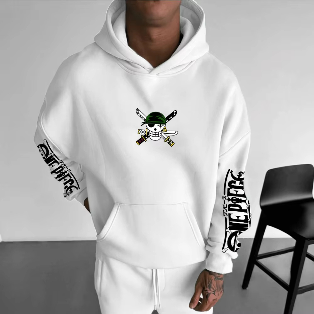 TEK PARÇA erkek Hoodie Kazak R - Cosplay Anime Zoro incelemesi ve fiyatı